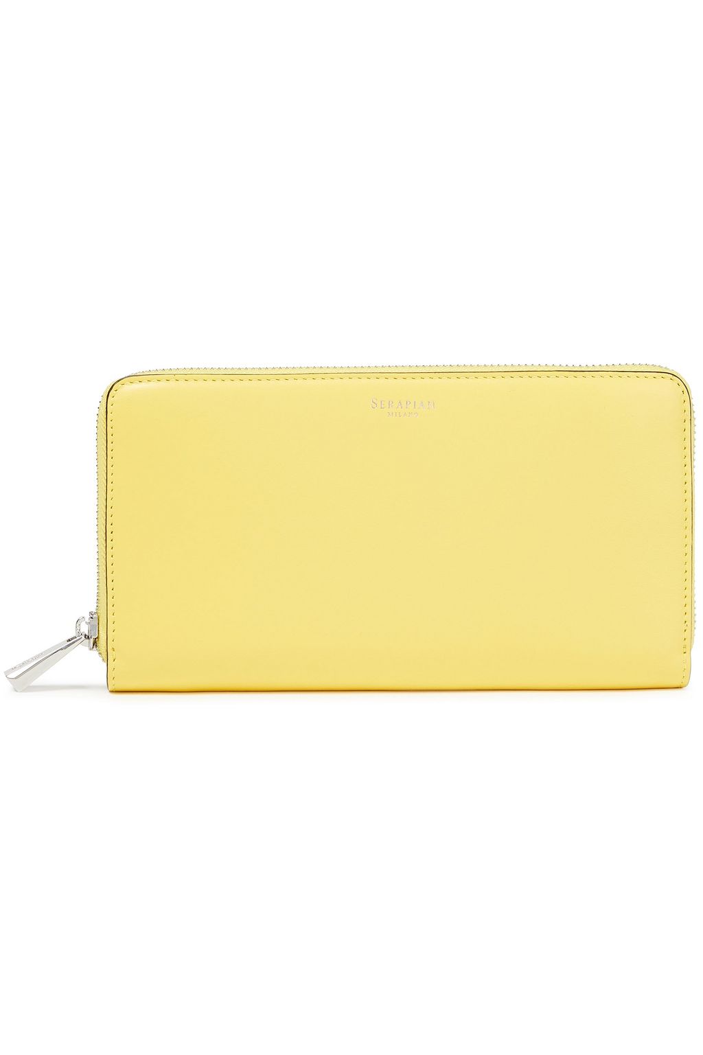 パステルイエロー レザー 財布 The Outnet Serapian The Outnet