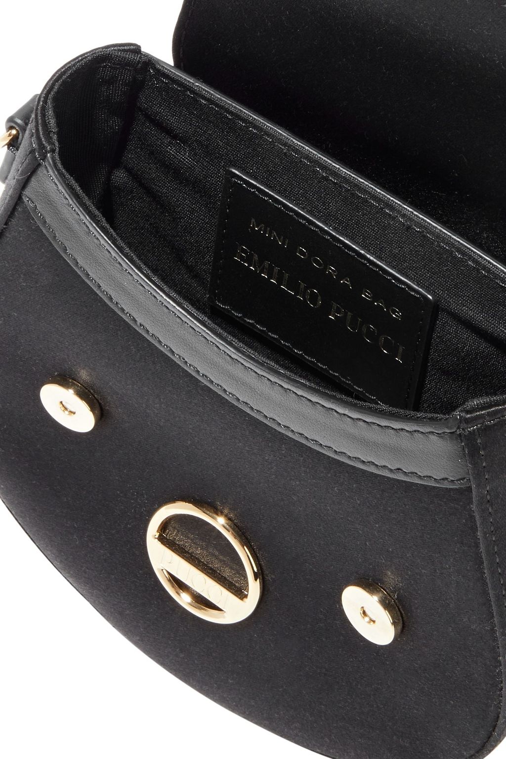 PUCCI Dora mini embellished satin shoulder bag