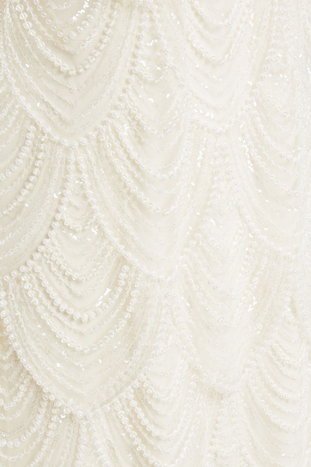 CATHERINE DEANE Nikki embellished tulle bridal gown