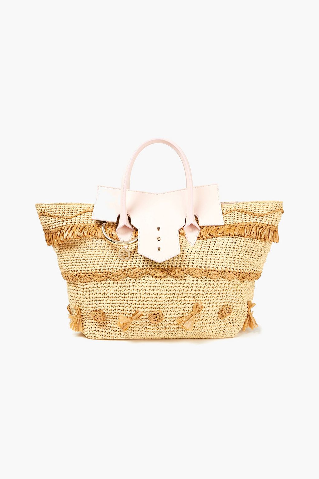 designer raffia bags