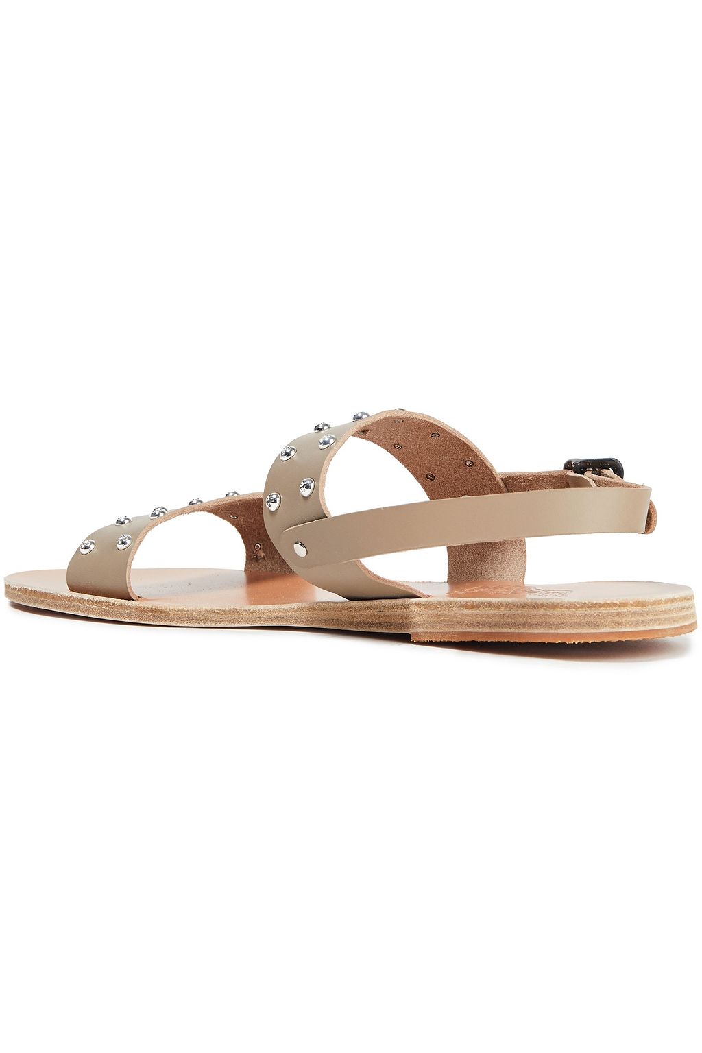 ANCIENT GREEK SANDALS Dinami studded leather slingback sandals