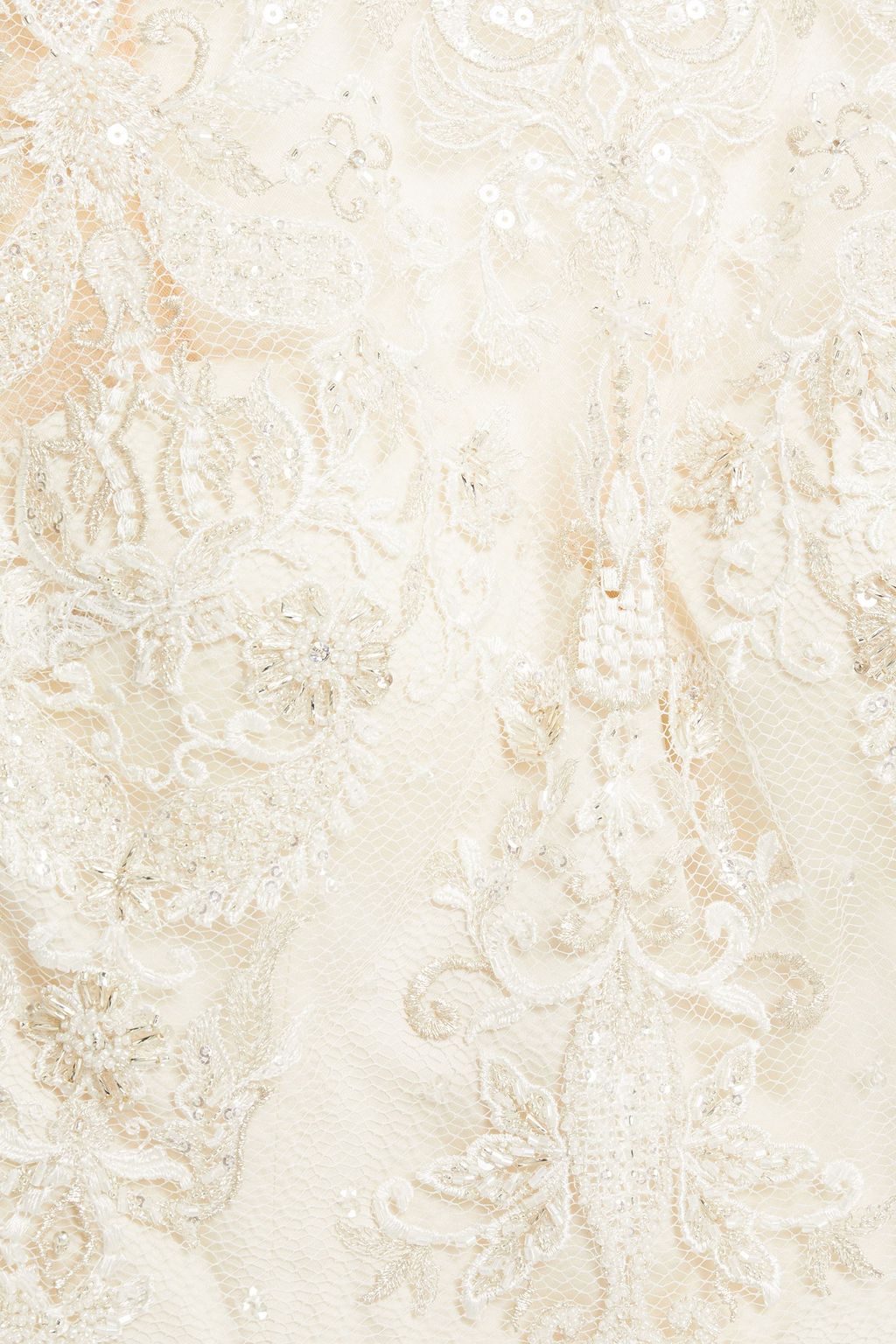 CATHERINE DEANE Meret embellished tulle top