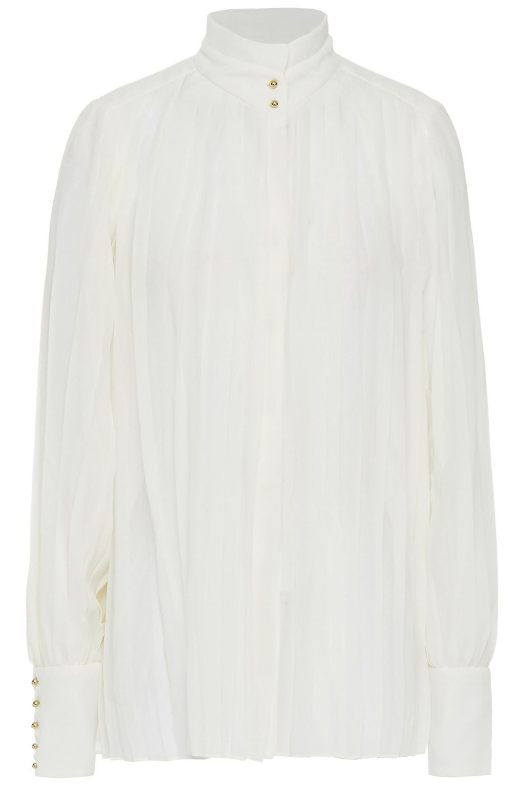 off white chiffon blouse