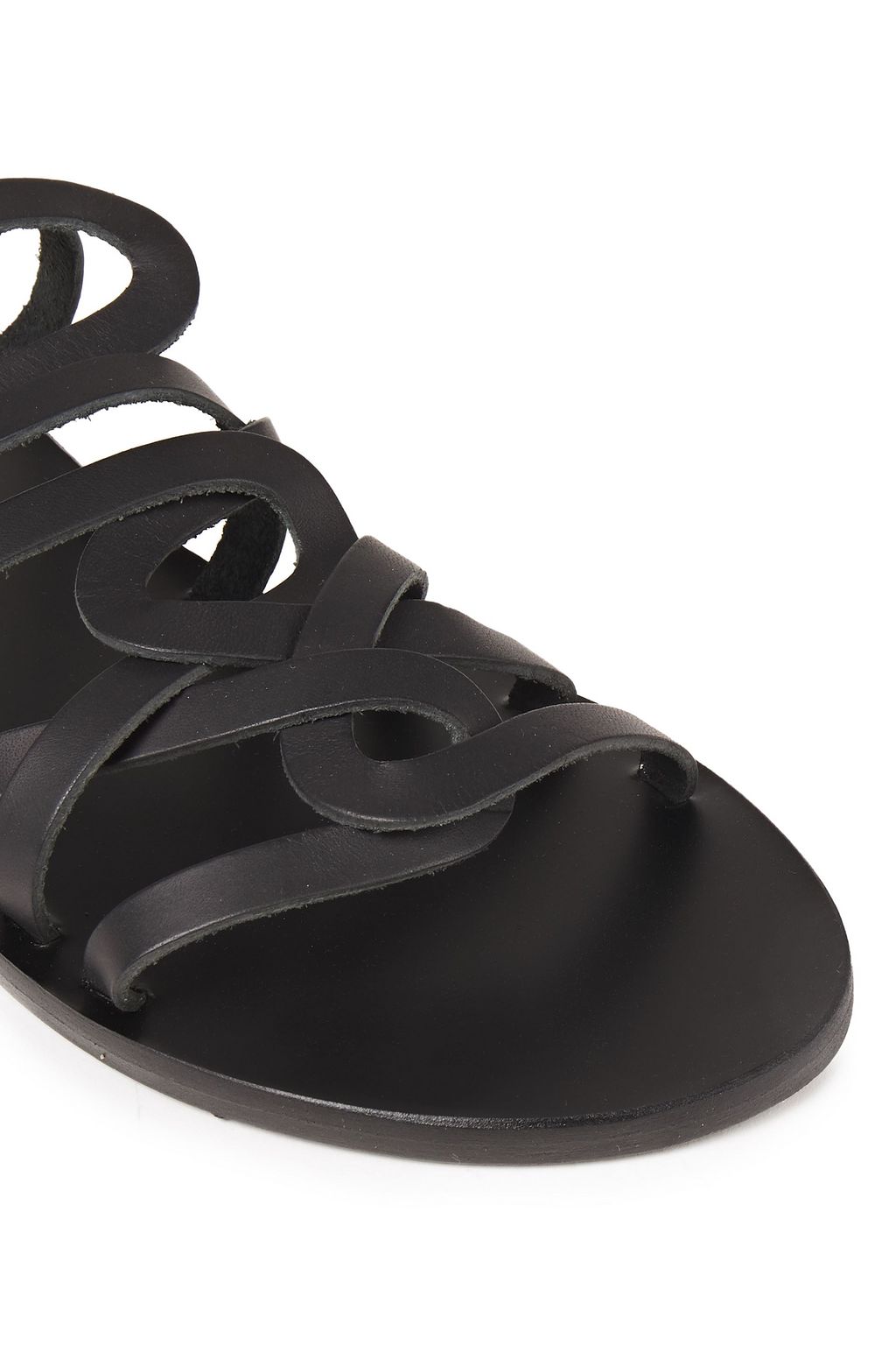 ANCIENT GREEK SANDALS Donousa leather slides