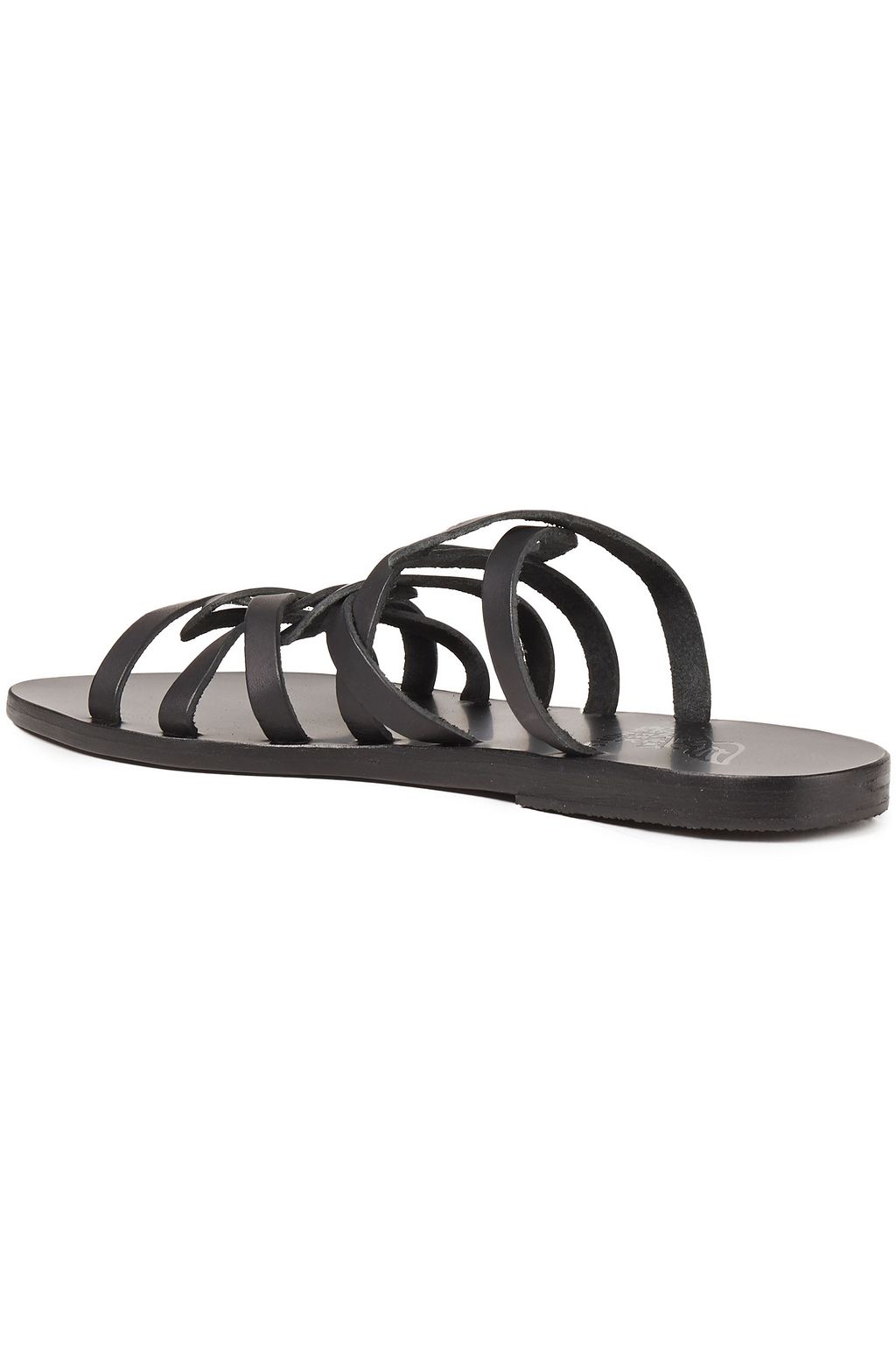 ANCIENT GREEK SANDALS Donousa leather slides