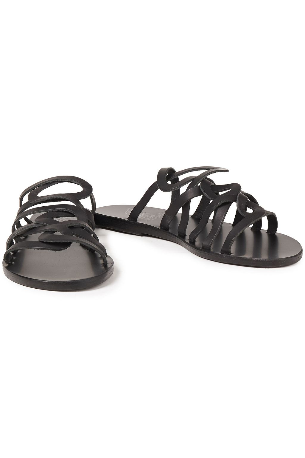 ANCIENT GREEK SANDALS Donousa leather slides