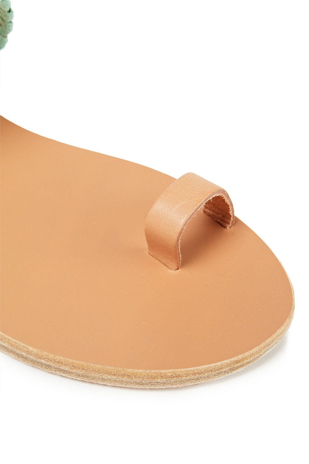 ANCIENT GREEK SANDALS Thalia whipstitched leather sandals