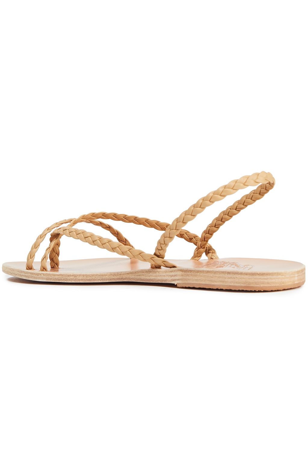 ANCIENT GREEK SANDALS Yianna braided leather slingback sandals