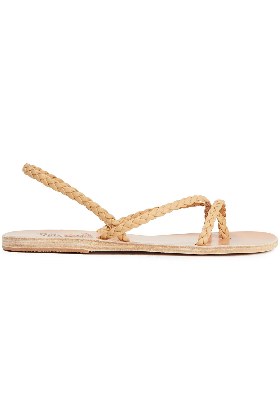 Ancient Greek Sandals Yianna braided leather sandals