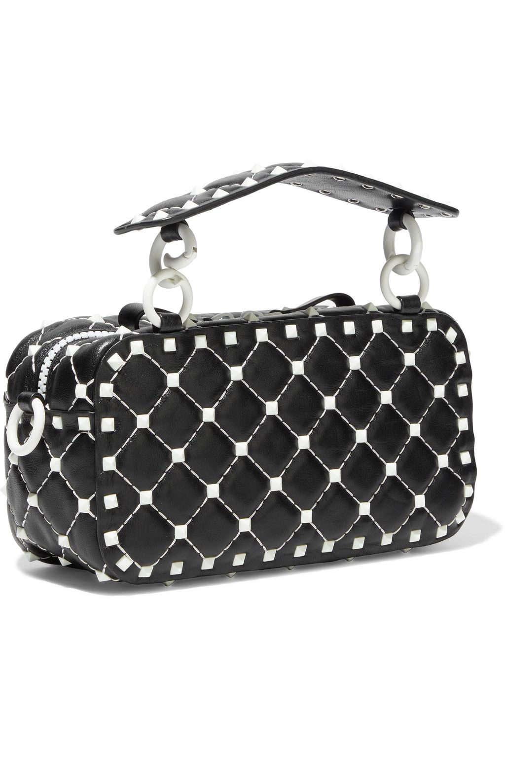 VALENTINO GARAVANI Free Rockstud Spike quilted leather shoulder bag
