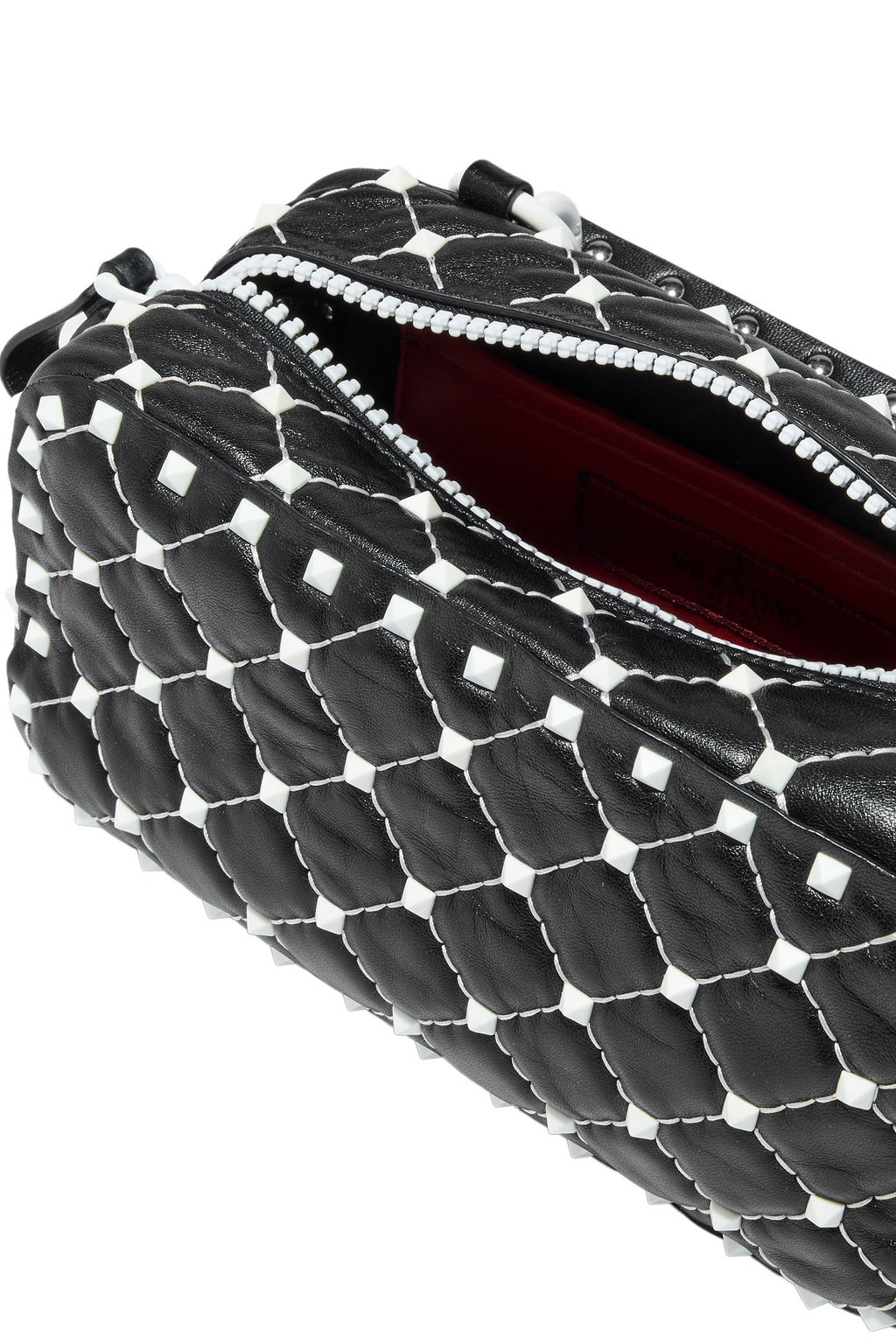 VALENTINO GARAVANI Free Rockstud Spike quilted leather shoulder bag