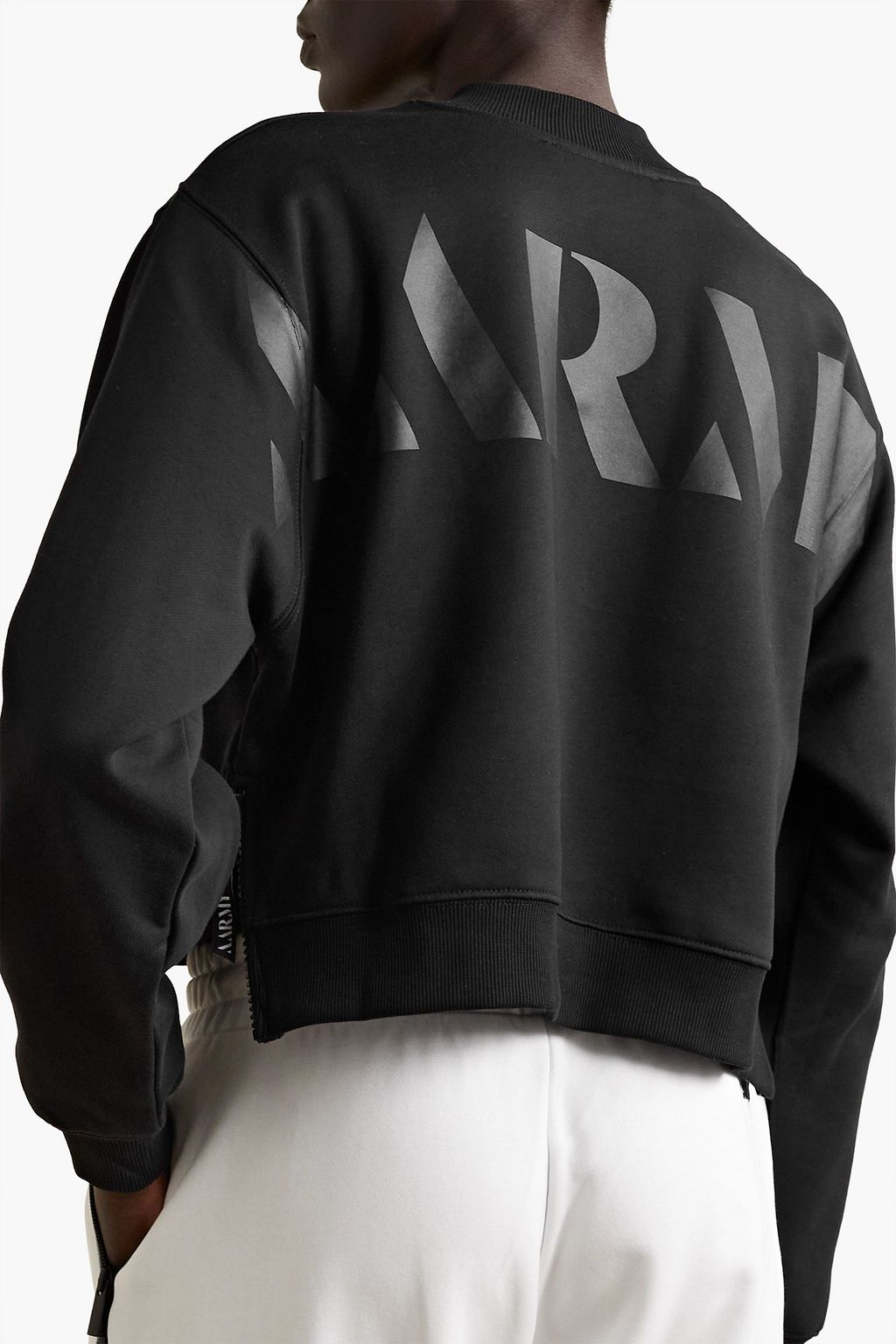 AARMY Love printed cotton-jersey sweatshirt