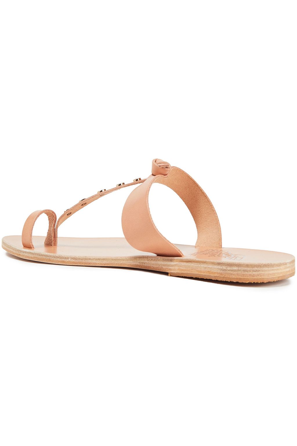 ANCIENT GREEK SANDALS Melpomeni studded leather sandals