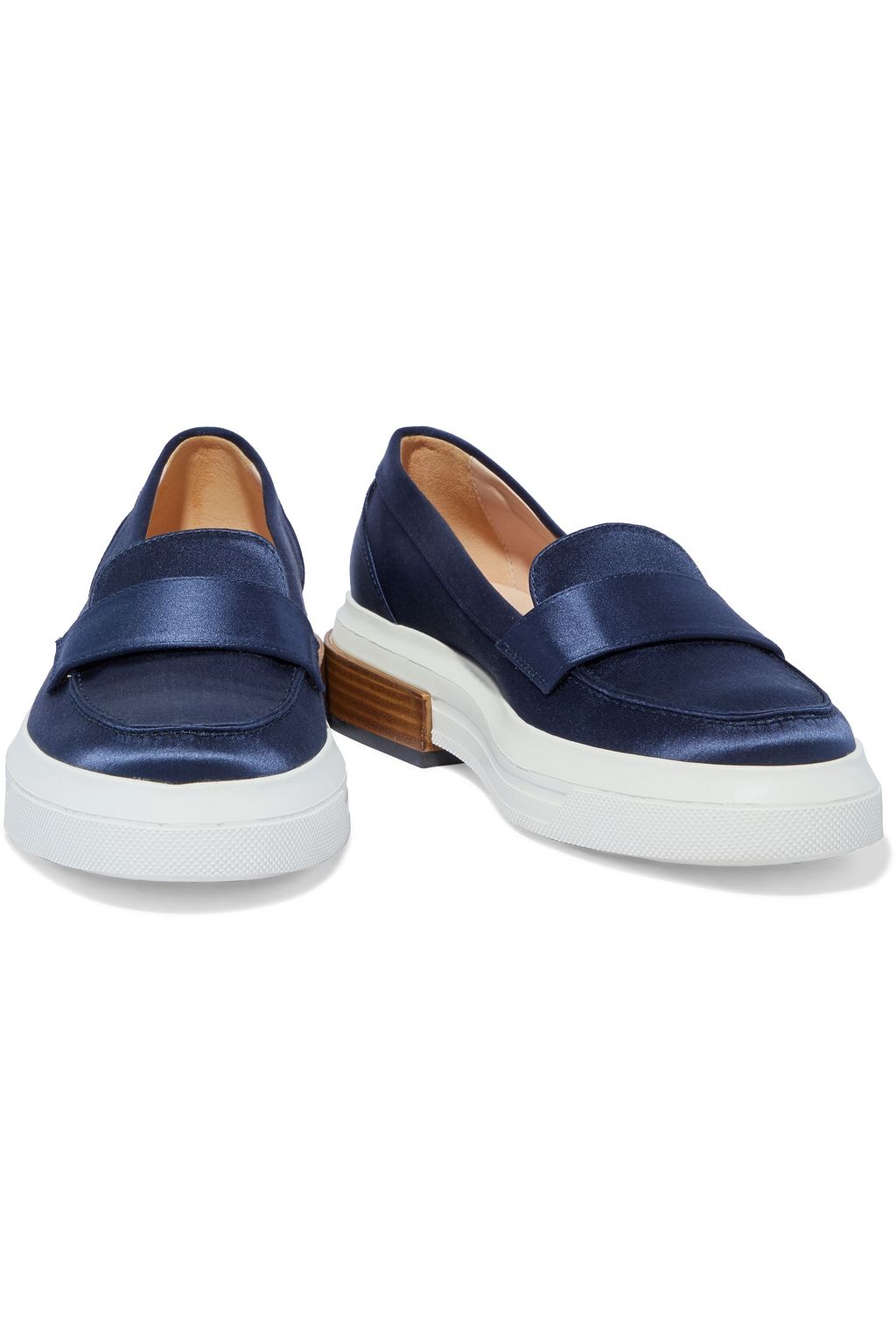 TOD'S حذاء لوفر من الساتان