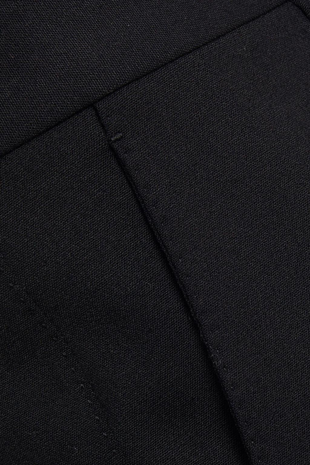 DOLCE&GABBANA Wool-blend crepe straight-leg pants