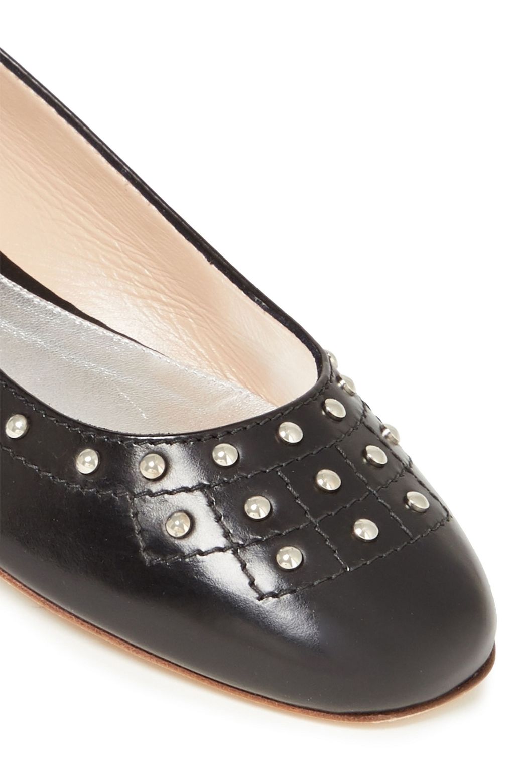 TOD'S Ballerinas aus Leder mit Nieten