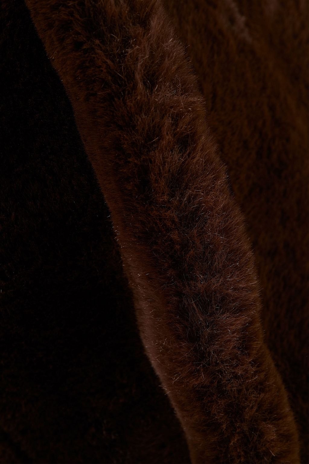STAND STUDIO Lola faux fur tote