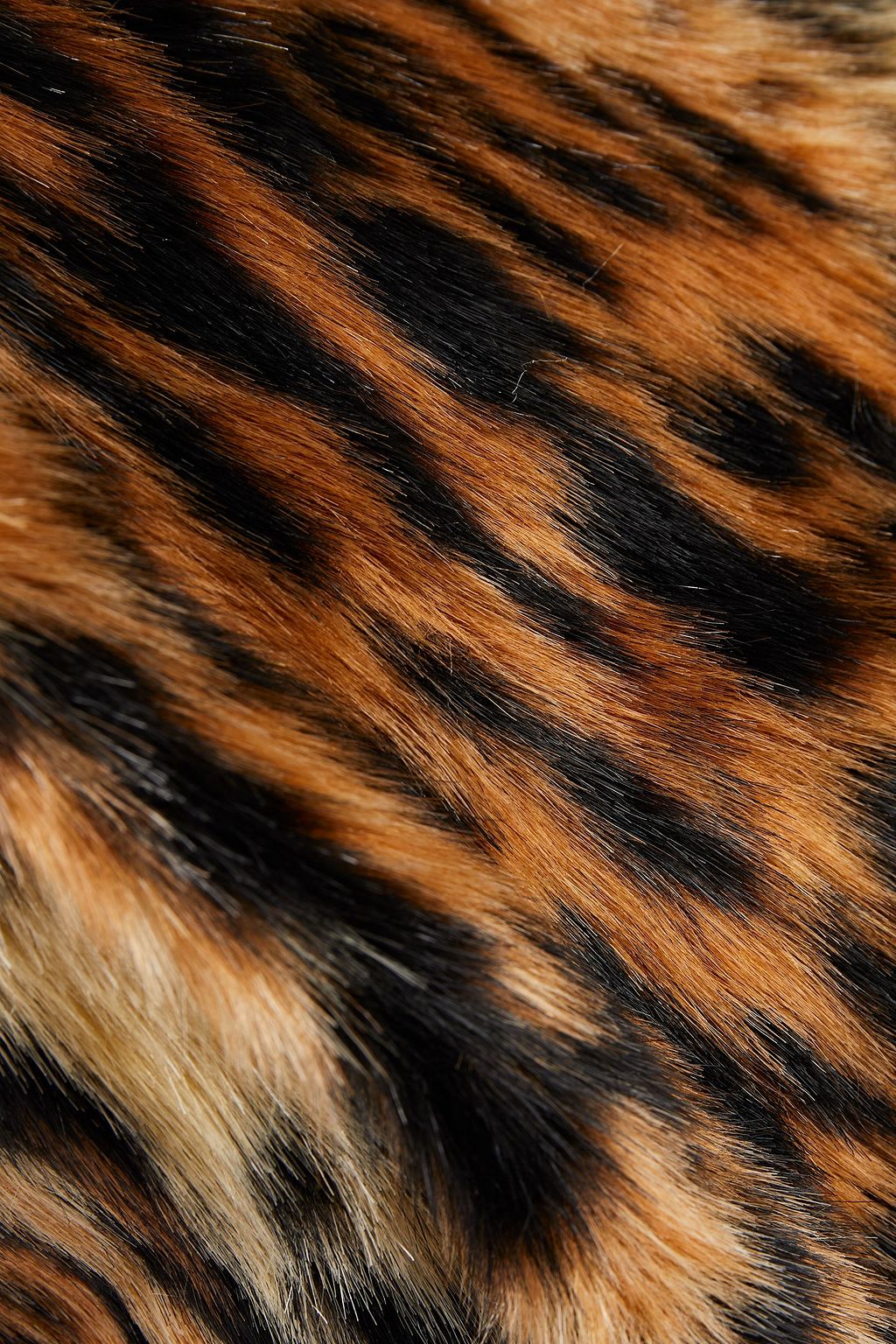STAND STUDIO Lola leopard-print faux fur tote
