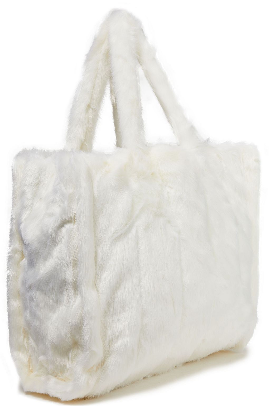 STAND STUDIO Lola faux fur tote