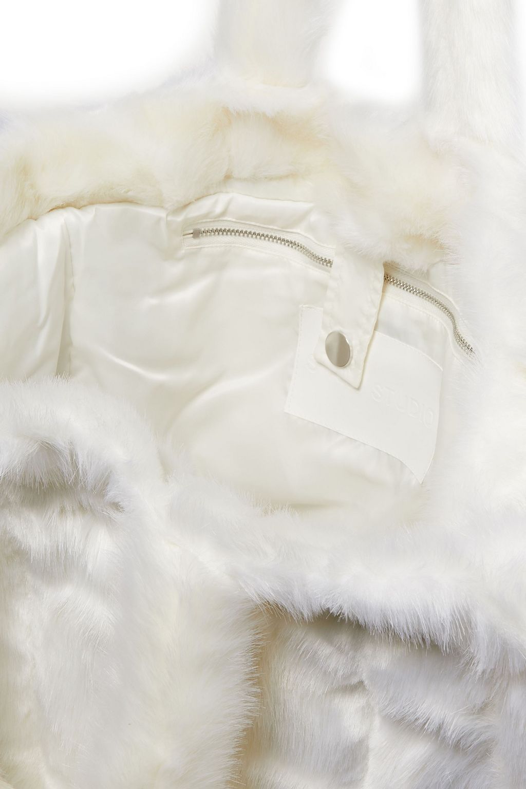 STAND STUDIO Lola faux fur tote