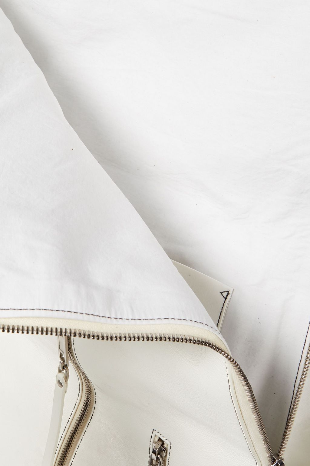 RICK OWENS Textured-leather backpack