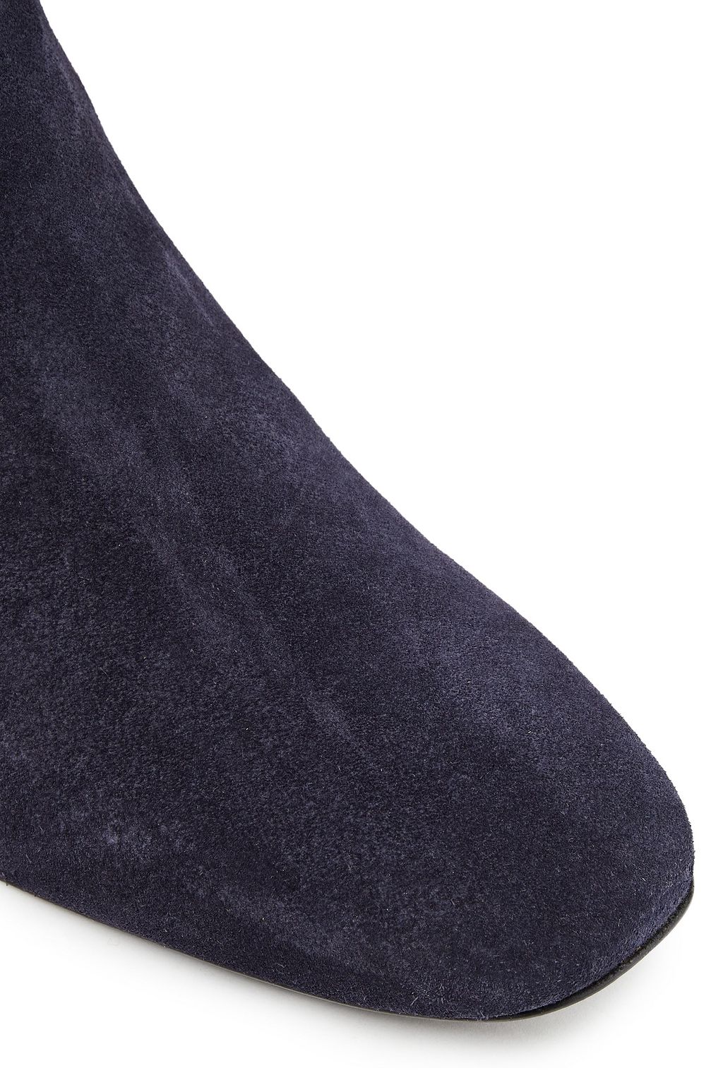 TOD'S Ankle Boots aus Veloursleder mit Schnalle