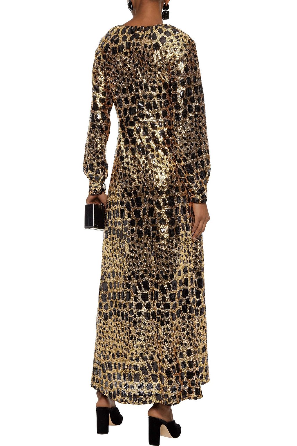 baguy sequin maxi dress