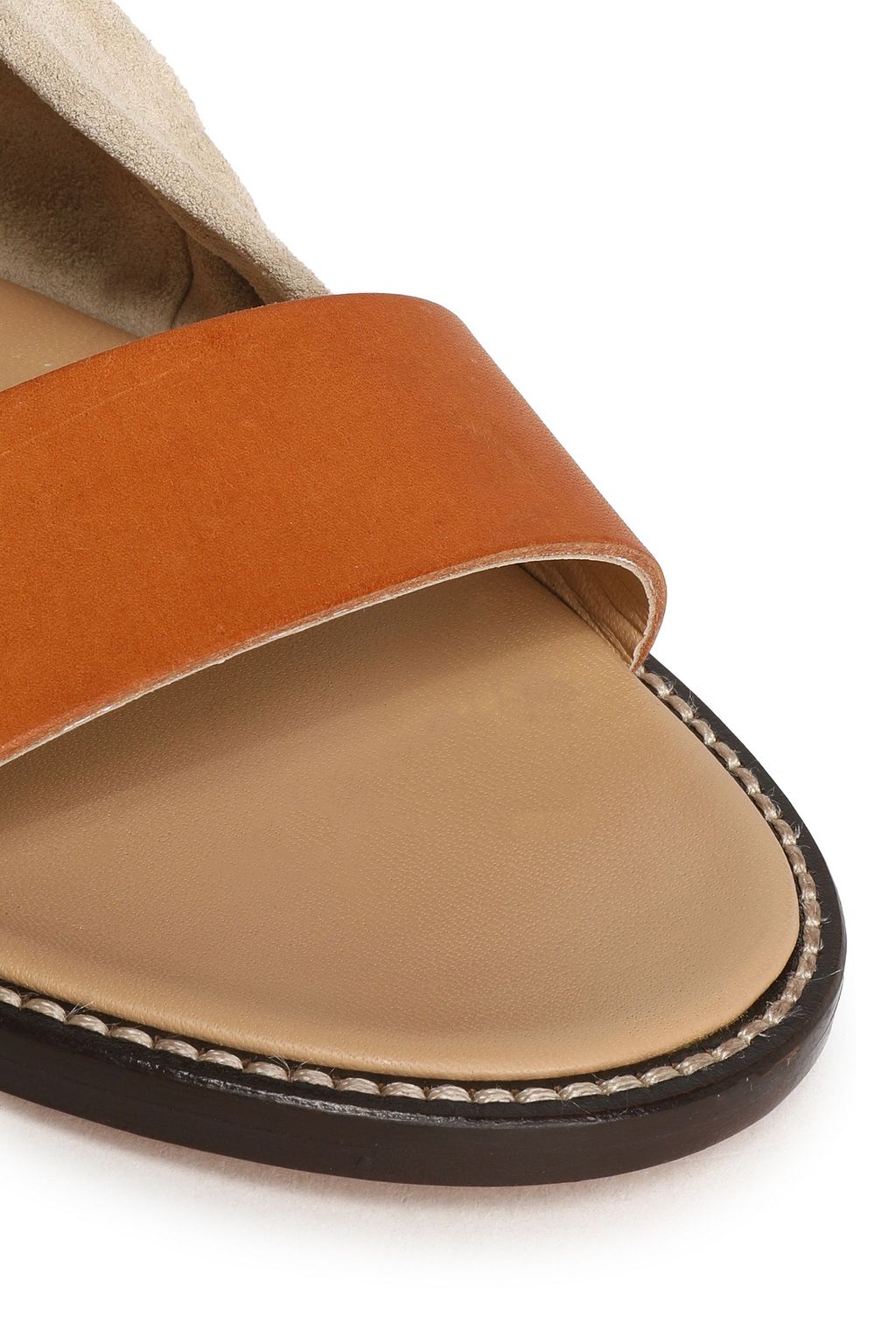 BELSTAFF Suede and leather sandals