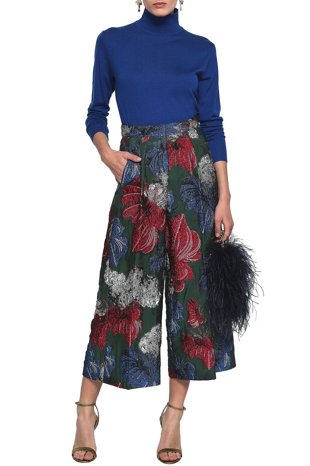 VIONNET Brocade culottes