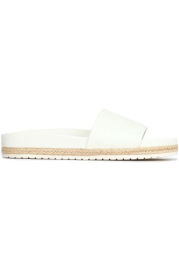 CC 25C 5CM Mid Heed Sandals White Italian Leather 213316