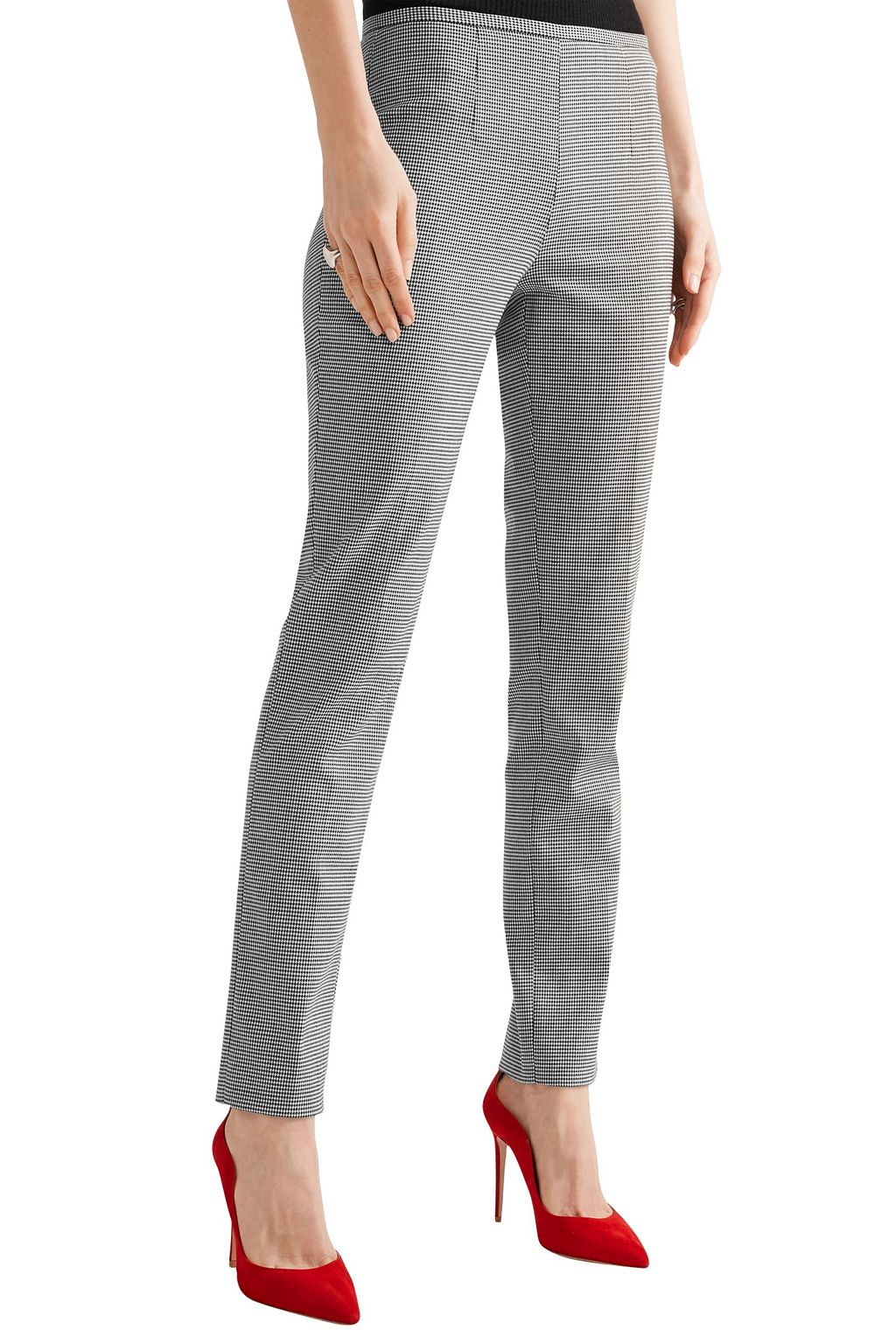 michael kors houndstooth pants