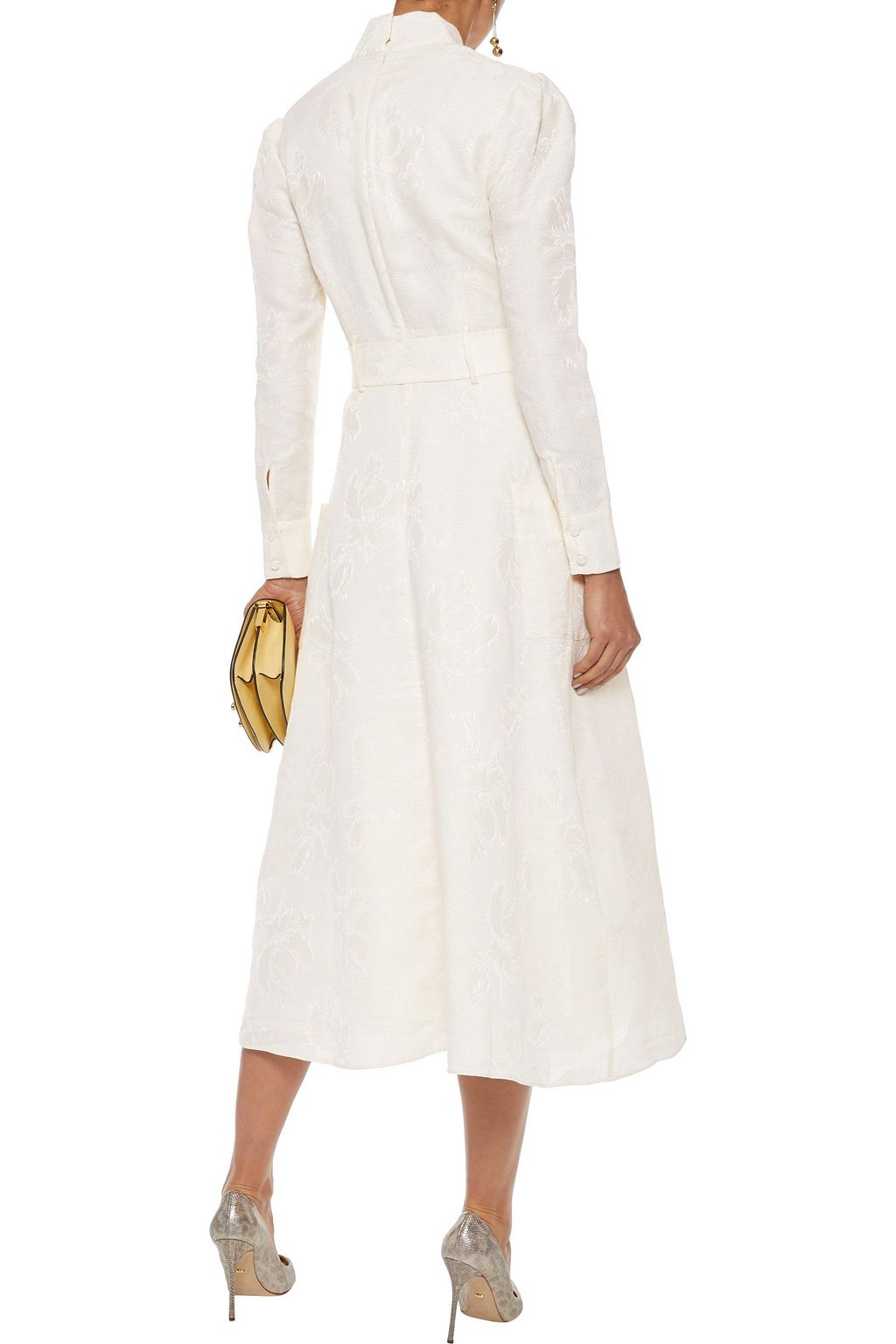 CO Belted jacquard midi dress | THE OUTNET