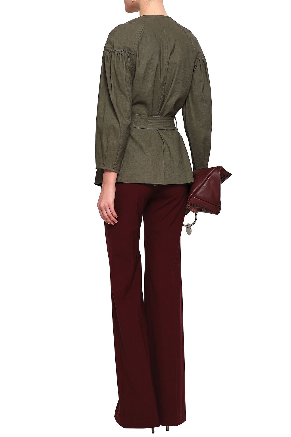 A.L.C. Kendrick belted linen-blend jacket