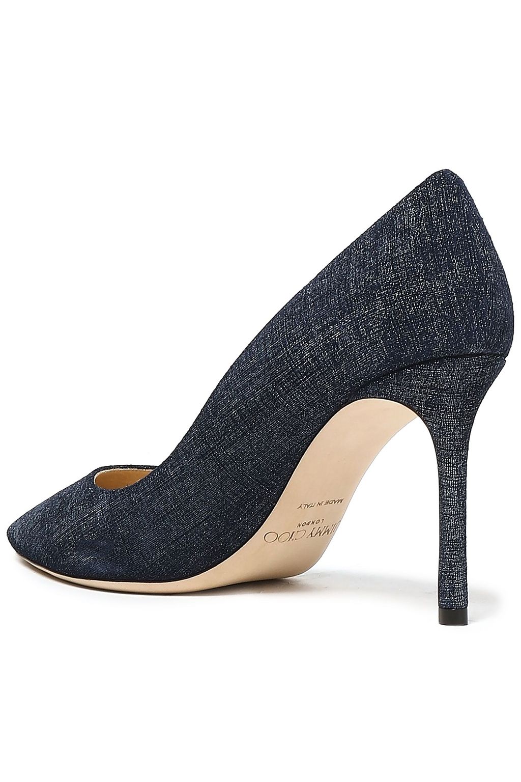 JIMMY CHOO Romy denim pumps
