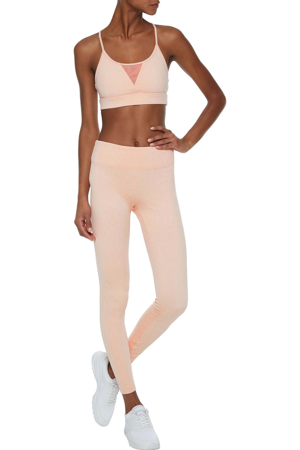 KORAL Drive Serpentine stretch-jacquard leggings