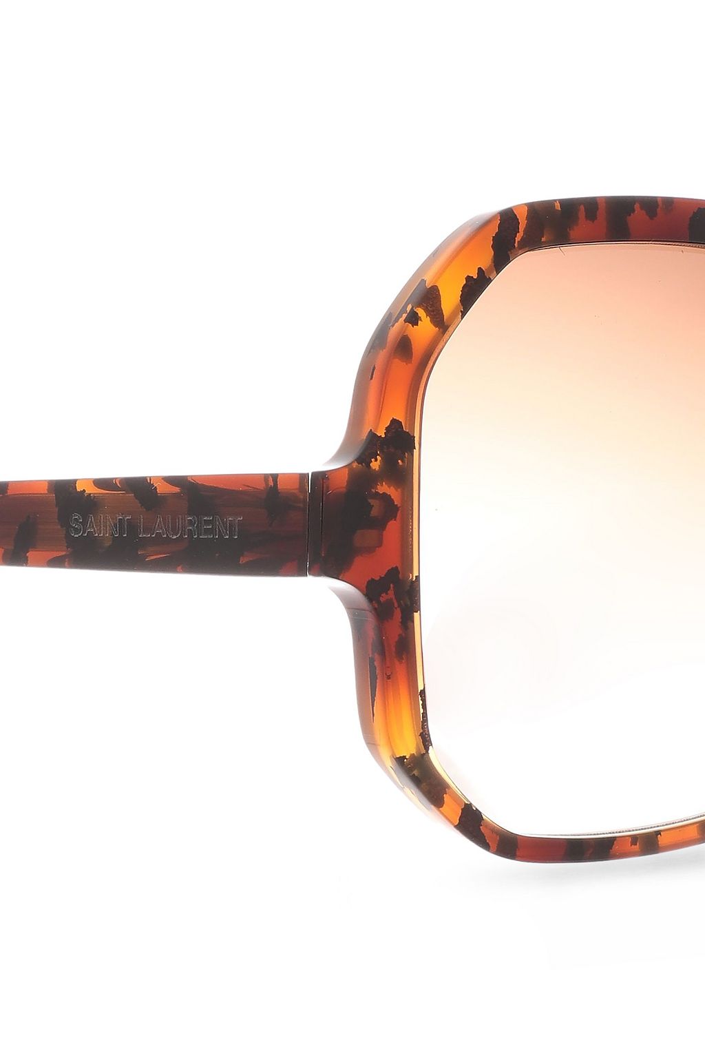 SAINT LAURENT Square-frame acetate sunglasses