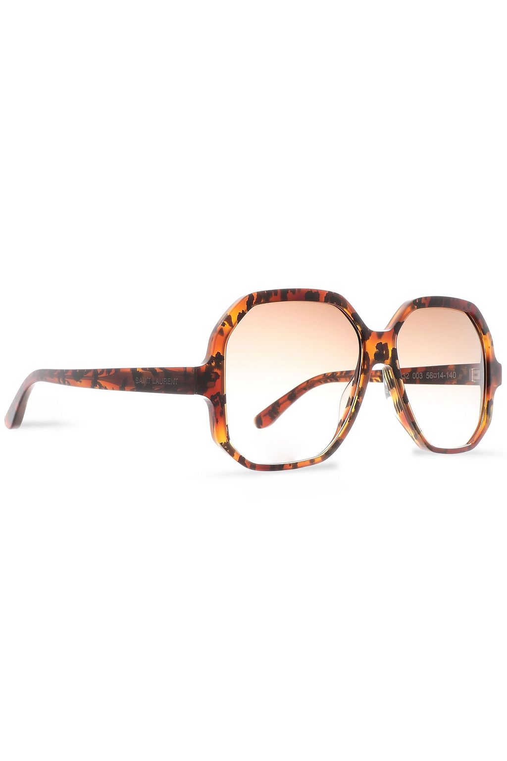 SAINT LAURENT Square-frame acetate sunglasses