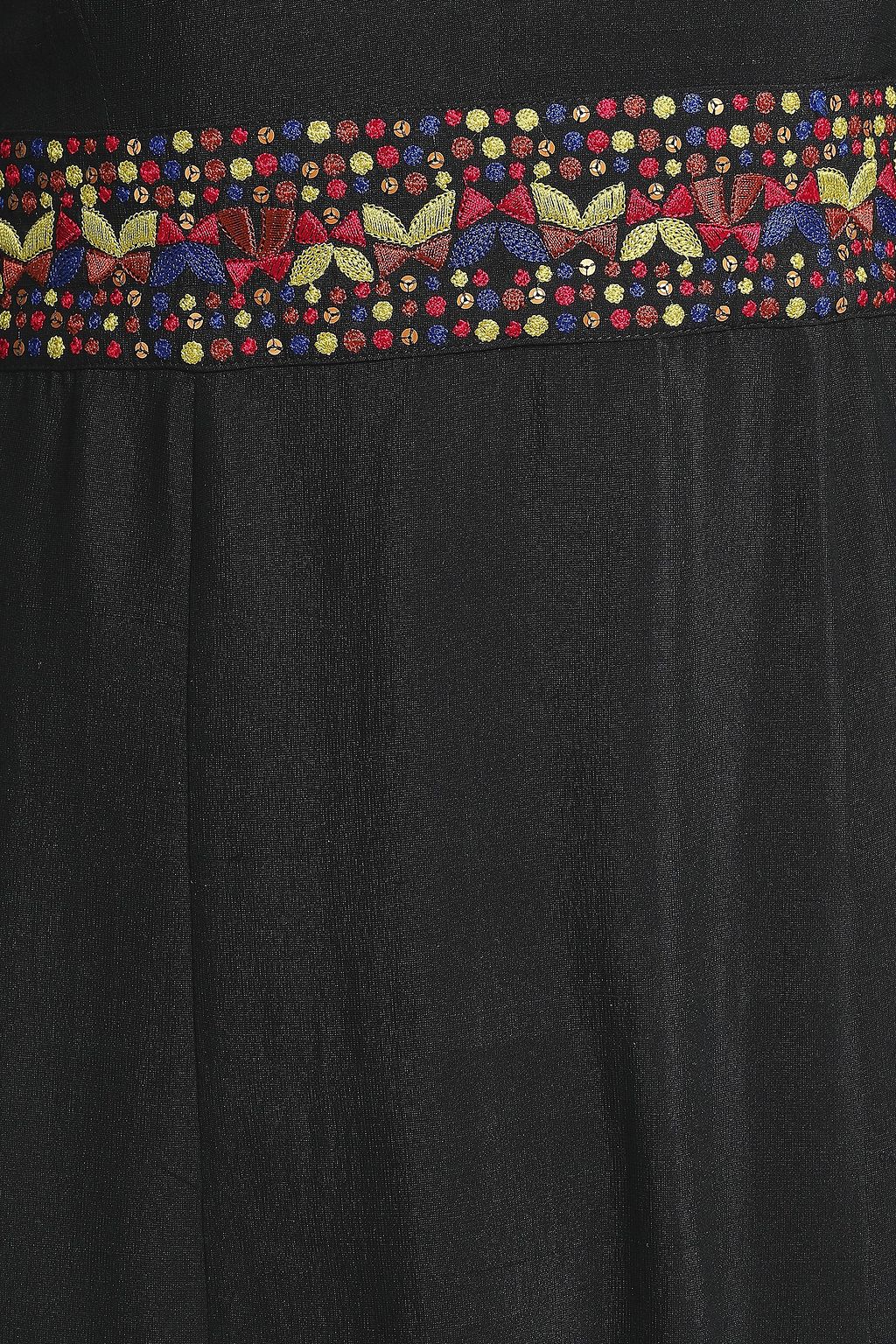ETRO Open-back embellished silk crepe de chine gown