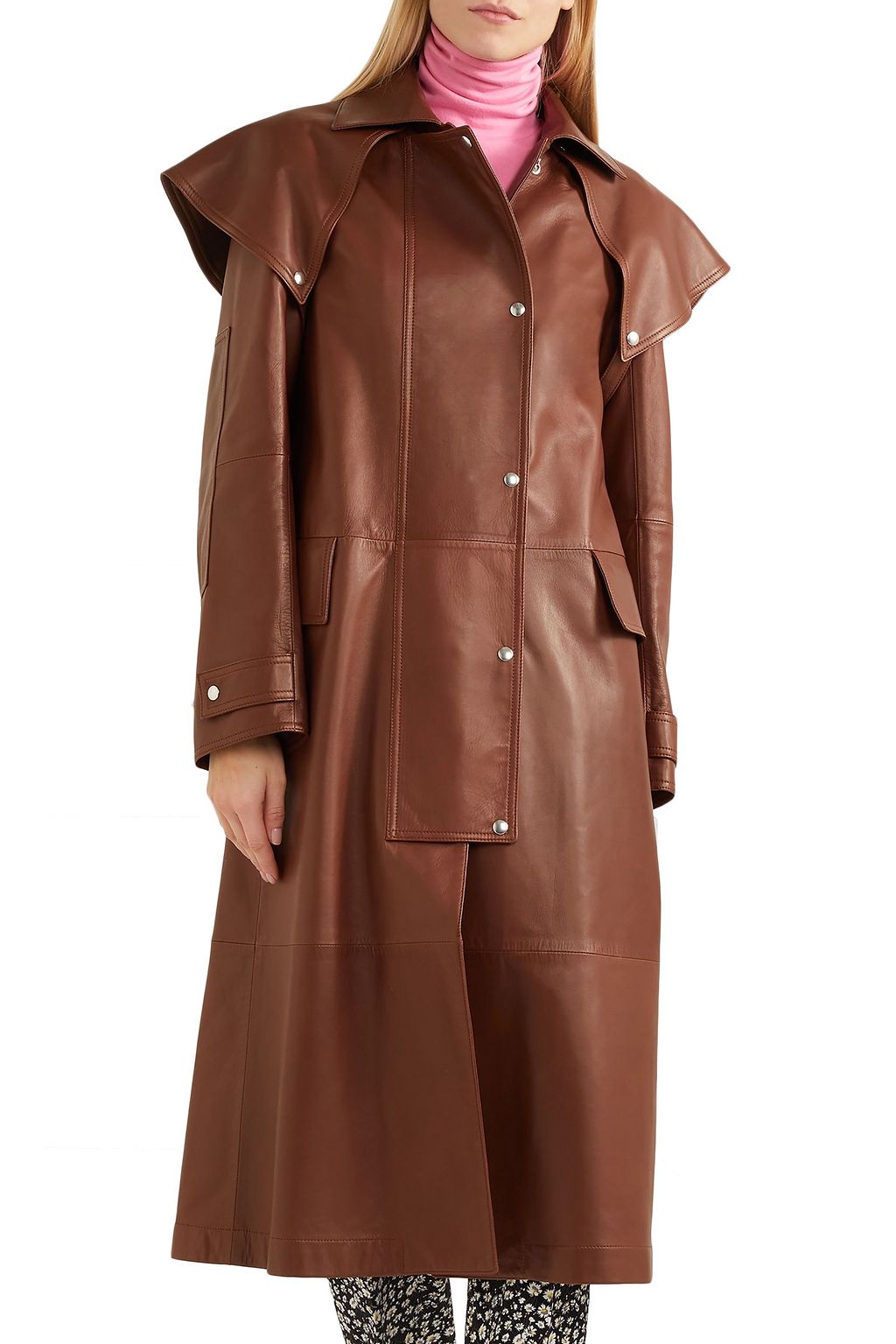 calvin klein cape coat