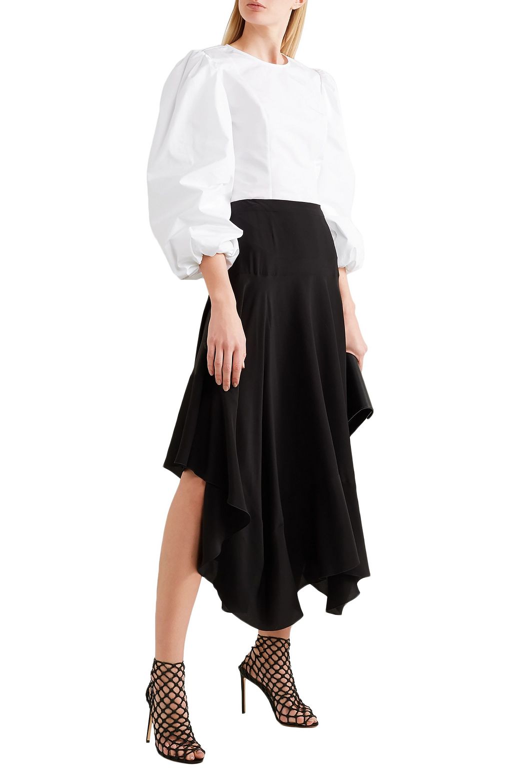 CALVIN KLEIN 205W39NYC Cotton-poplin blouse