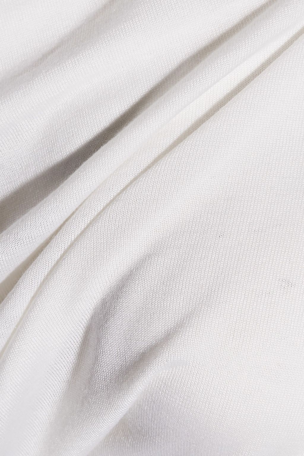 TOM FORD One-shoulder cashmere and silk-blend sweater