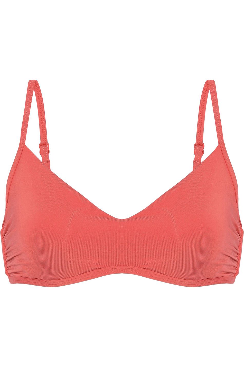coral bikini top