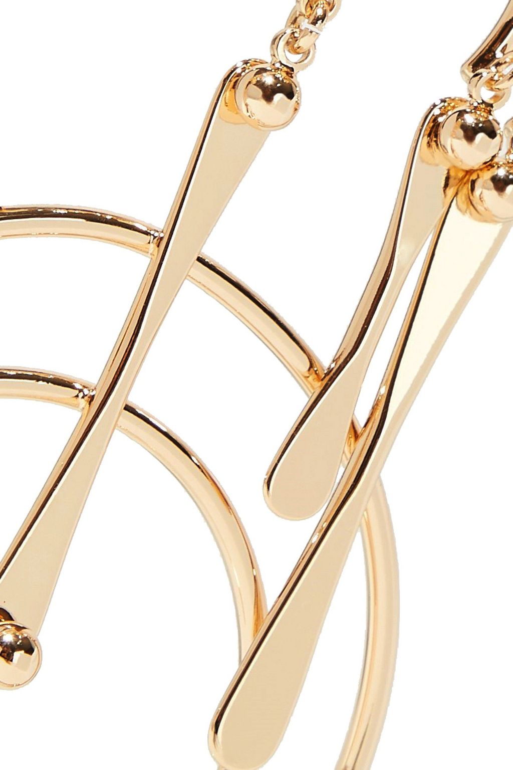 DANNIJO Kammy 12-karat gold-plated necklace