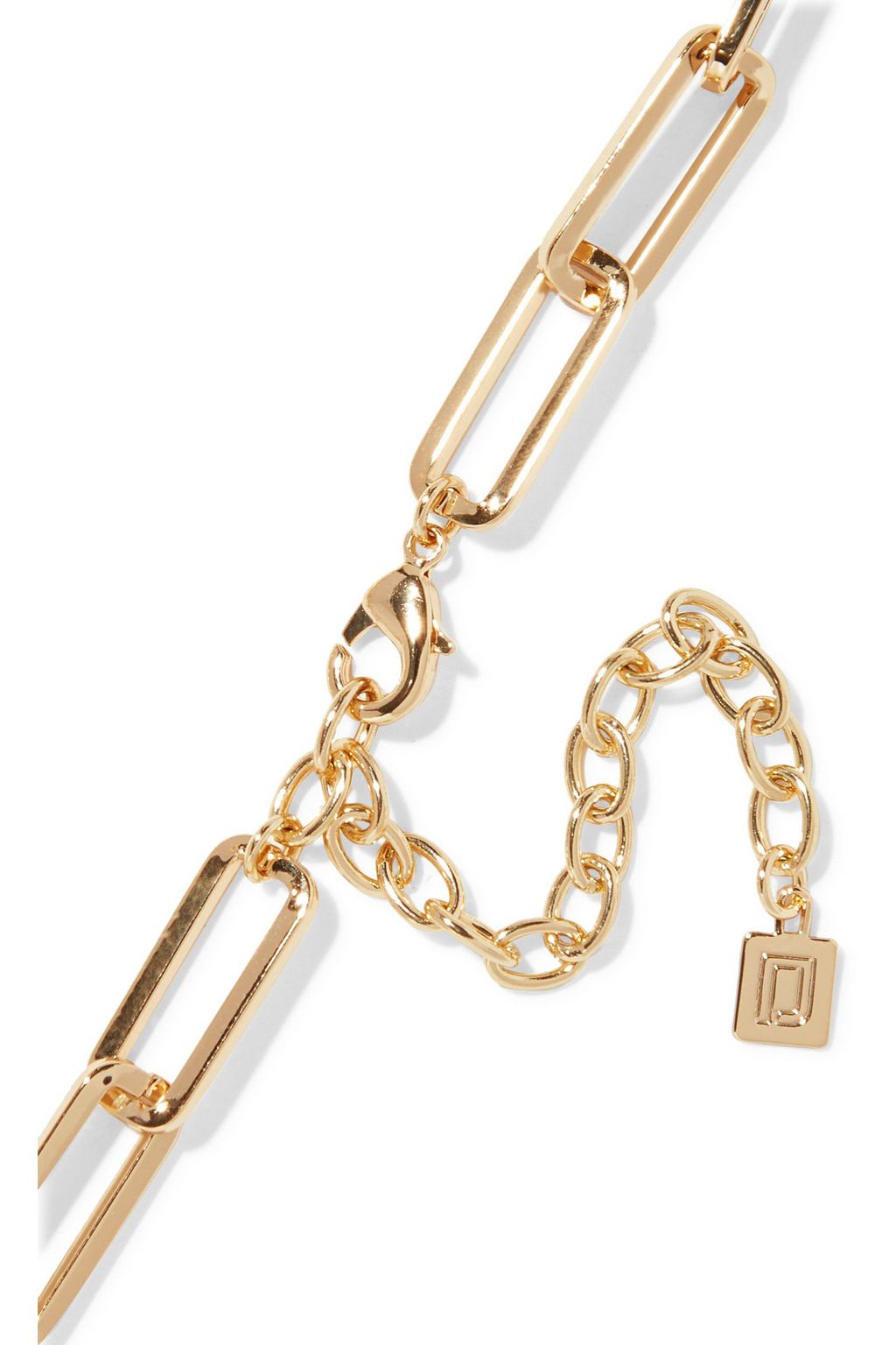 DANNIJO Kammy 12-karat gold-plated necklace