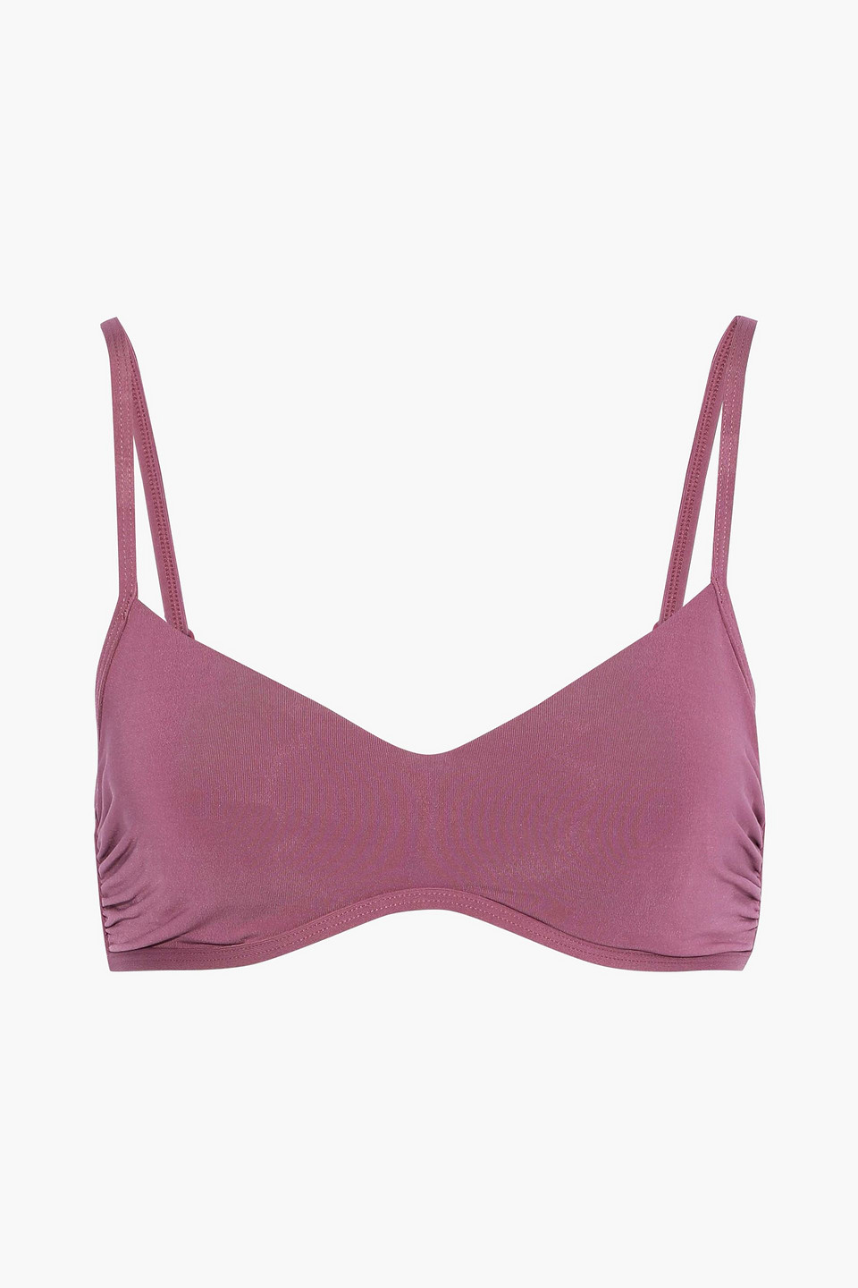 Jets Australia By Jessika Allen Woman Jetset Gidget Underwired Bikini Top Purple Size 8