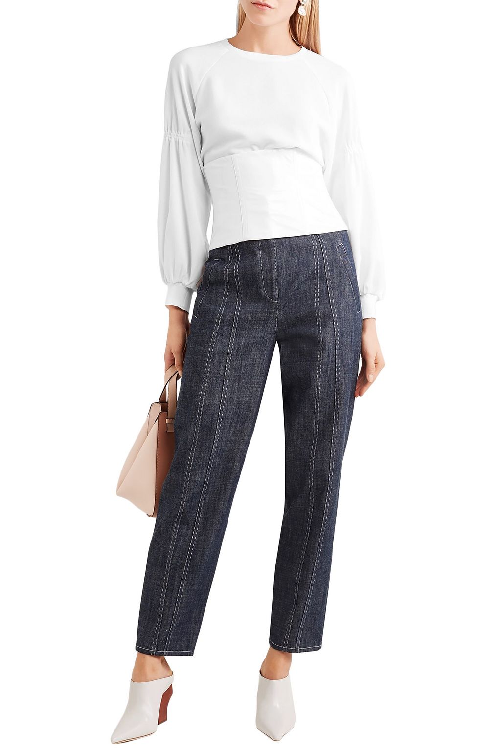 TIBI Crepe top