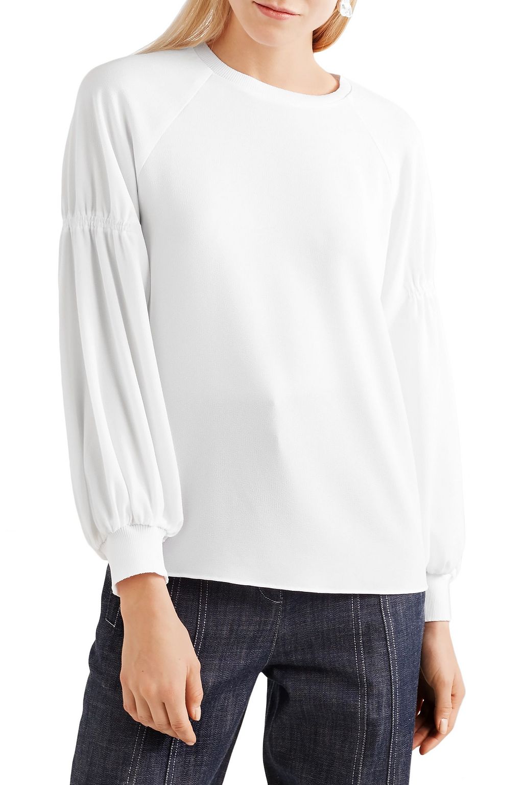 TIBI Crepe top