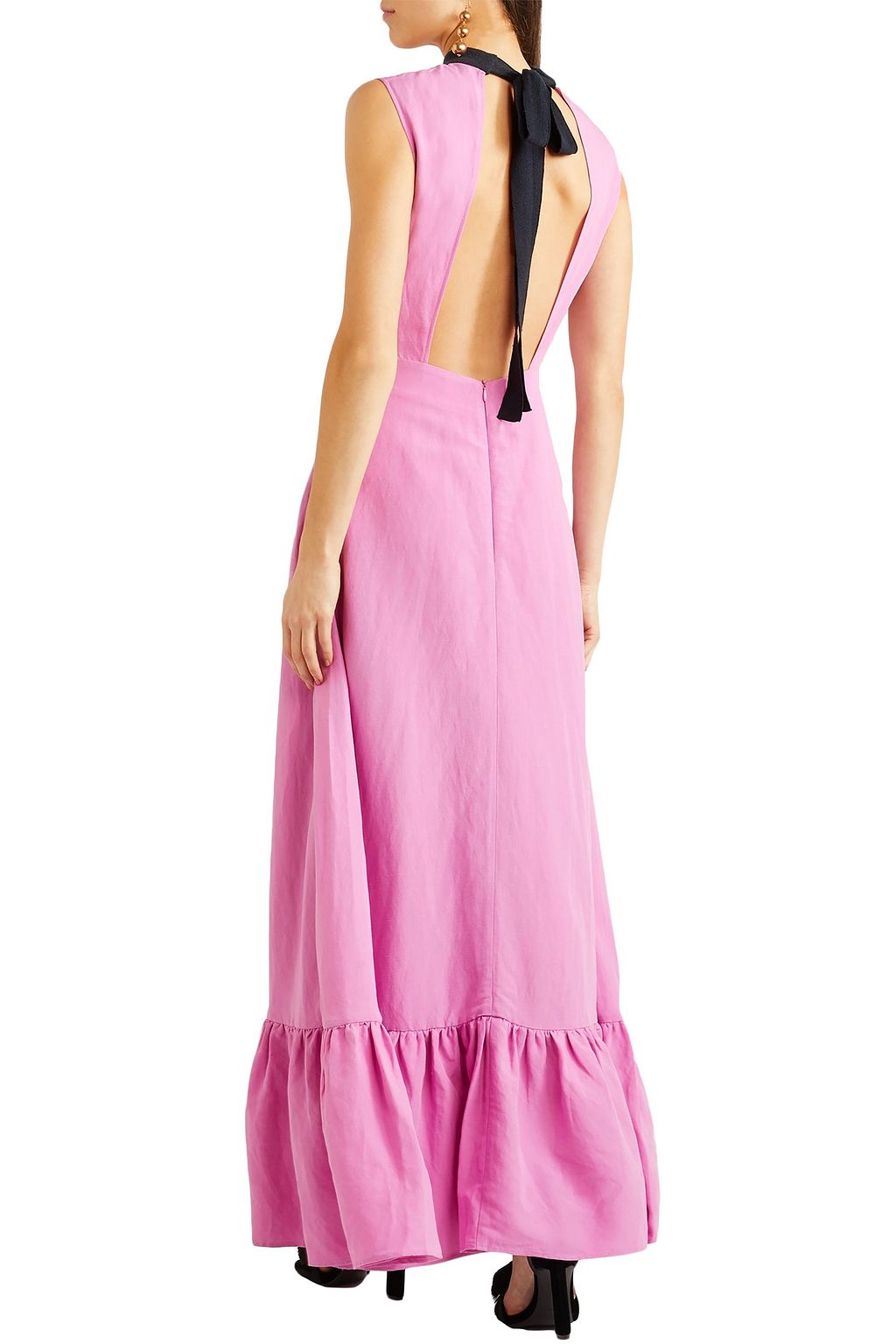 REJINA PYO Ella backless woven maxi dress