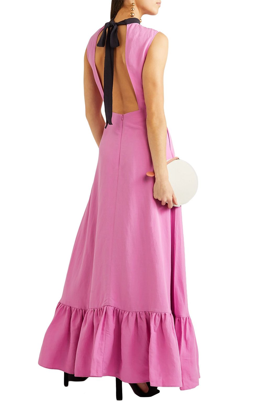 REJINA PYO Ella backless woven maxi dress
