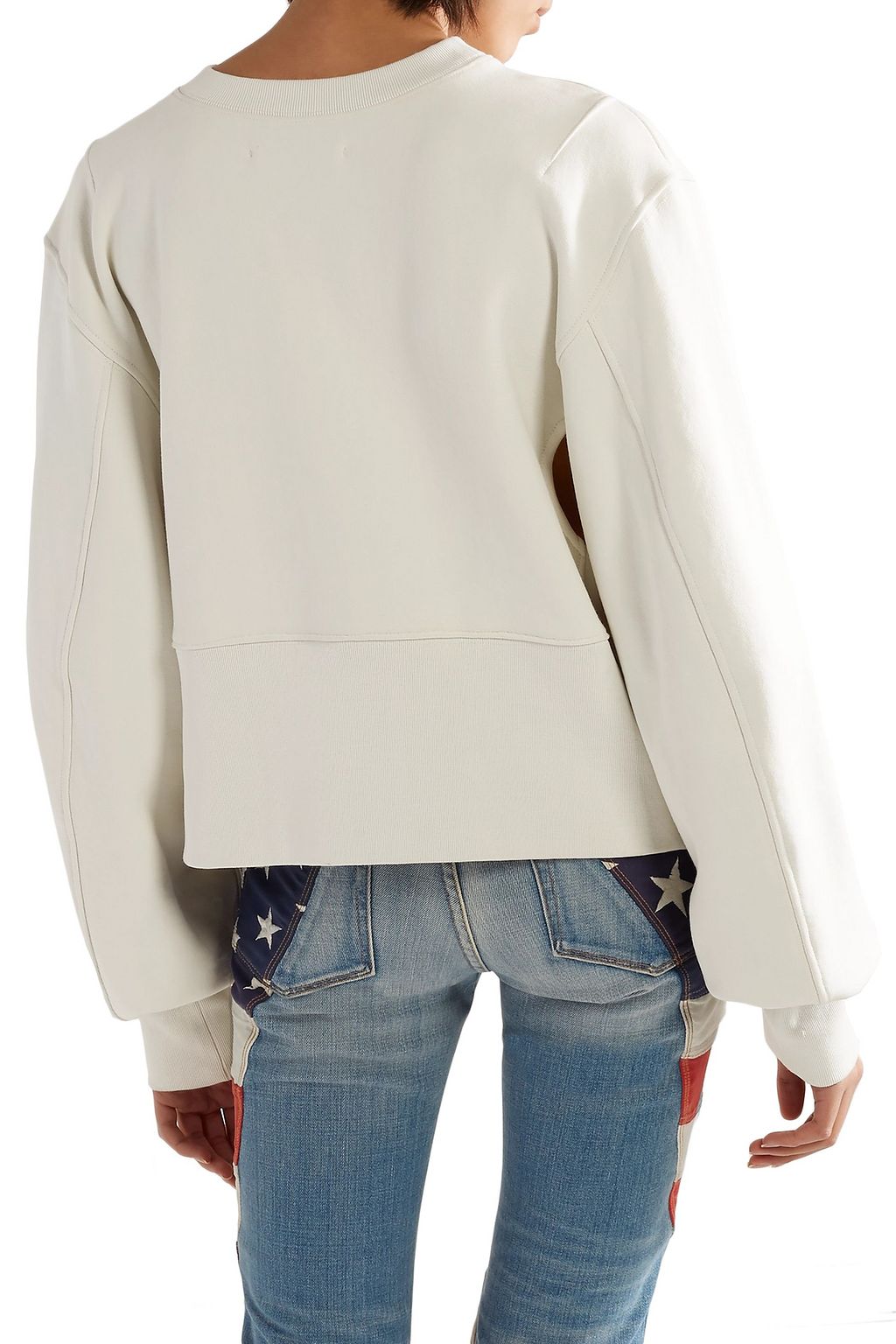 TRE BY NATALIE RATABESI French cotton-terry sweatshirt